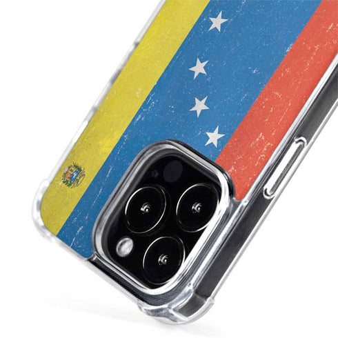 Venezuela Flag Distressed iPhone 13 Pro Max MagSafe Case